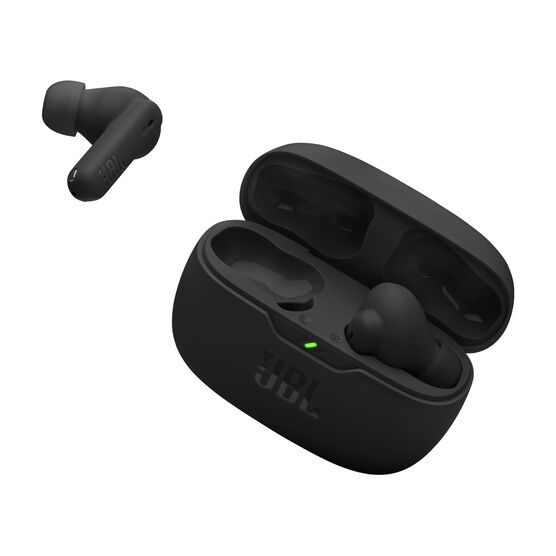 JBL Wave Beam 2 - Black - True Wireless Noise Cancelling Earbuds - Detailshot 2 JBL Wave Beam 2 - Black - True Wireless Noise Cancelling Earbuds - Detailshot 2